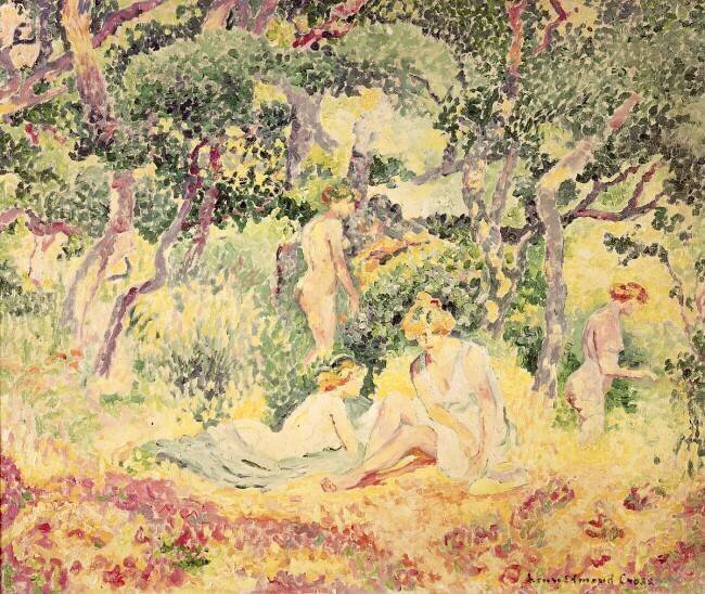 Nus sous bois Henri-Edmond Cross