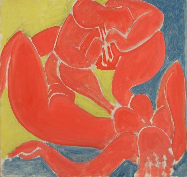 Nymphe et faune rouge Henri Matisse