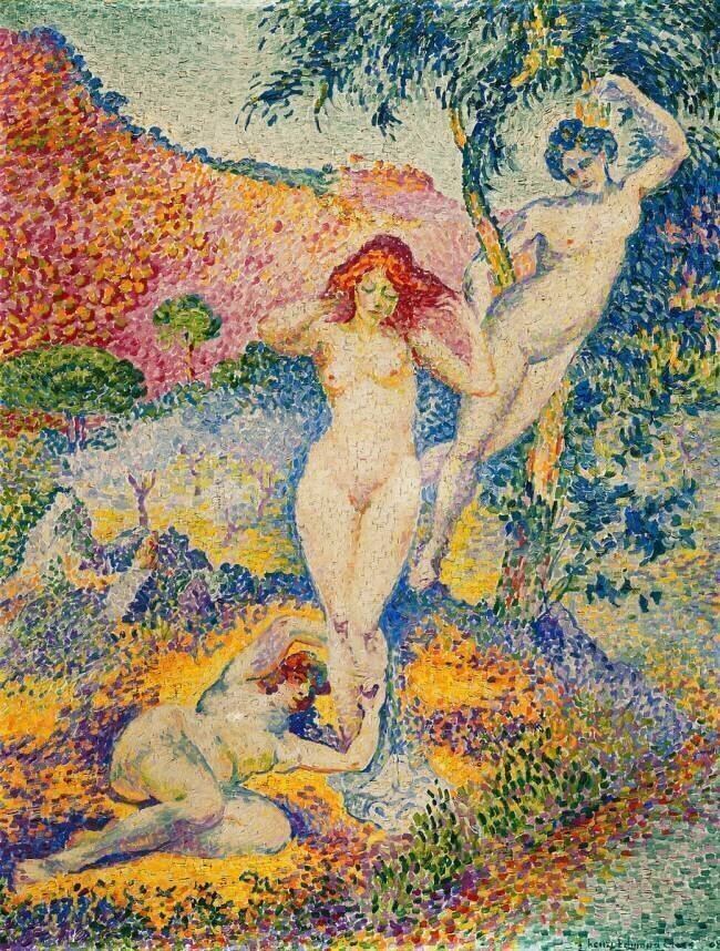 Nymphes Henri-Edmond Cross