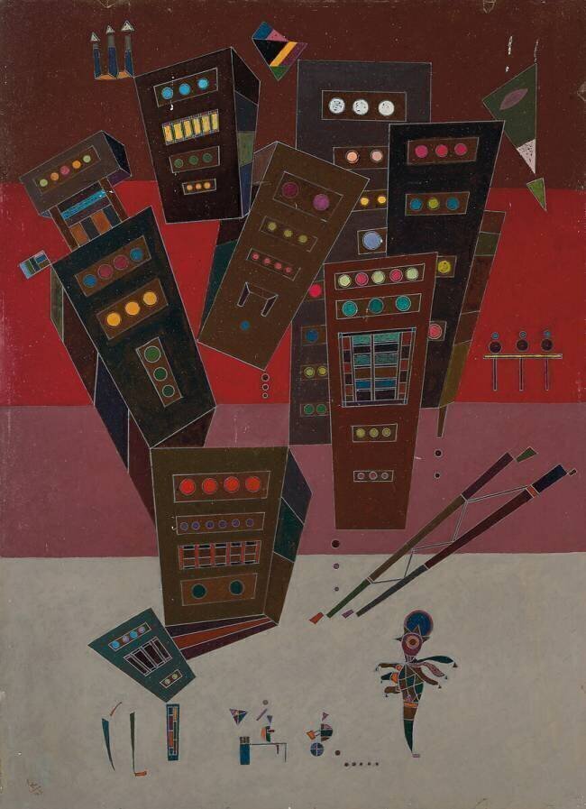 Obscurité Wassily Kandinsky