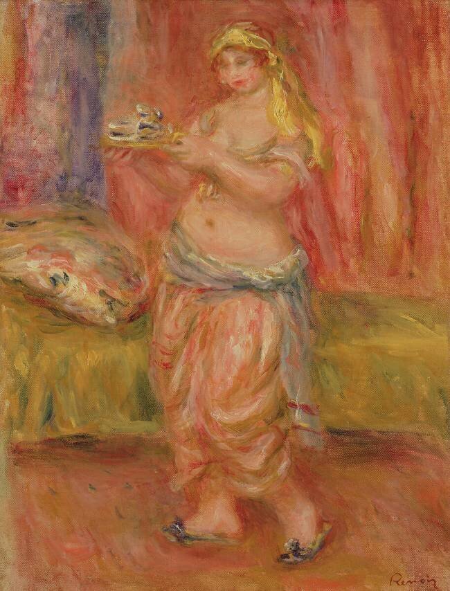Odalisque debout Auguste Renoir