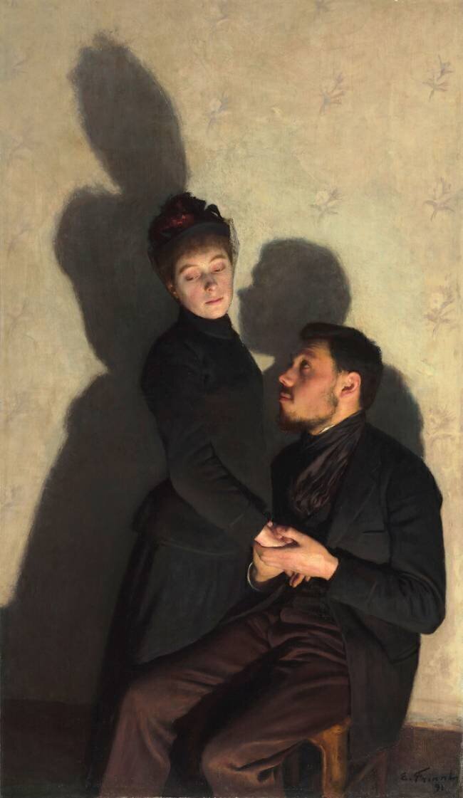 Ombres portées Emile Friant