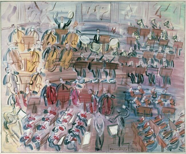 Orchestre avec soliste Raoul Dufy