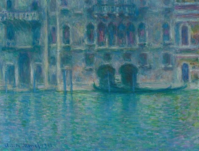 Palazzo da Mula Claude Monet