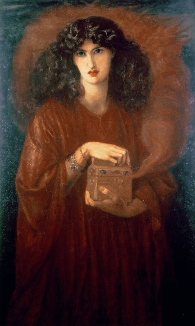 Pandora Dante Gabriel Rossetti