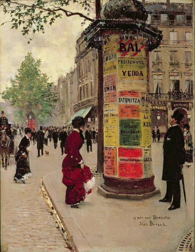 Paris Kiosque Jean Béraud