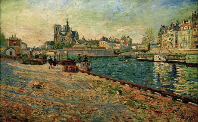 Paris, Notre Dame Paul Signac