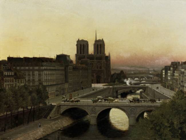 Paris, Notre Dame Alfred Bryant Copeland