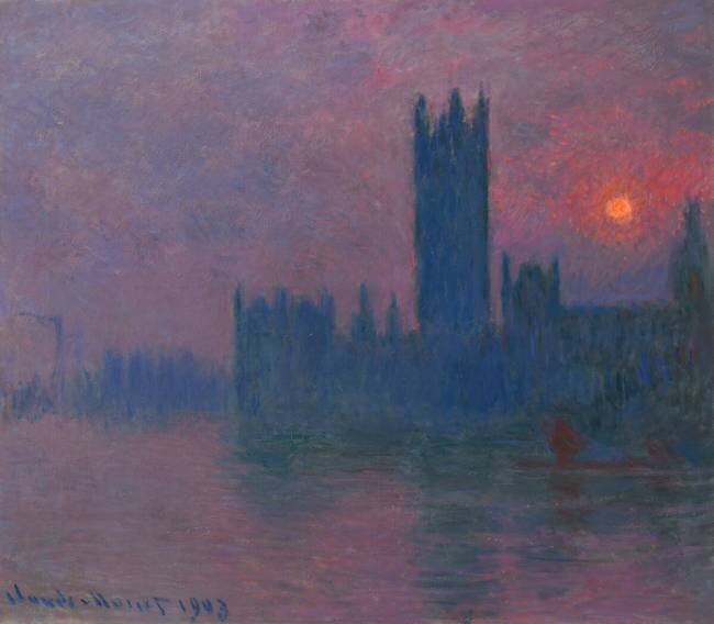 Parliament Claude Monet