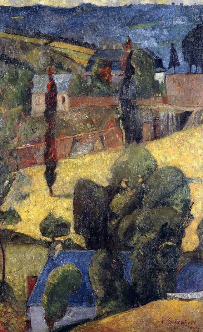 Paysage Paul Serusier