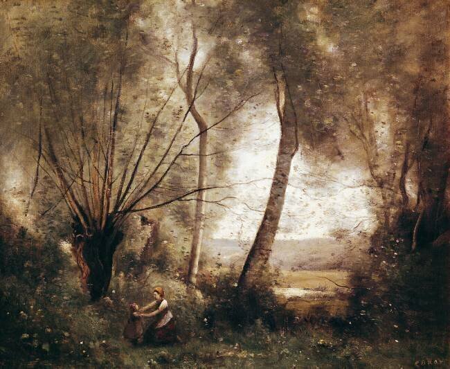 Paysage Jean-Baptiste Camille Corot