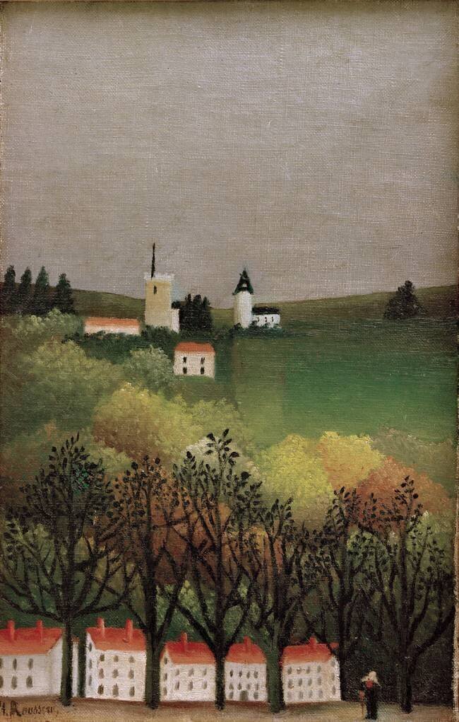 Paysage Henri Rousseau