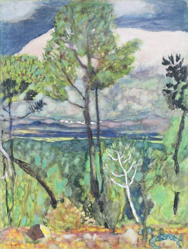 Paysage Pierre Bonnard