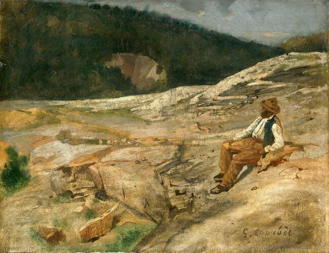 Paysage Gustave Courbet
