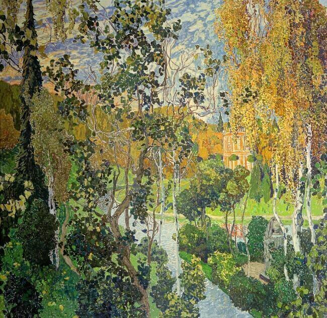 Paysage : Pavlovsk Alexandre Golovine