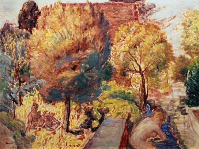 Paysage avec baigneuses Pierre Bonnard