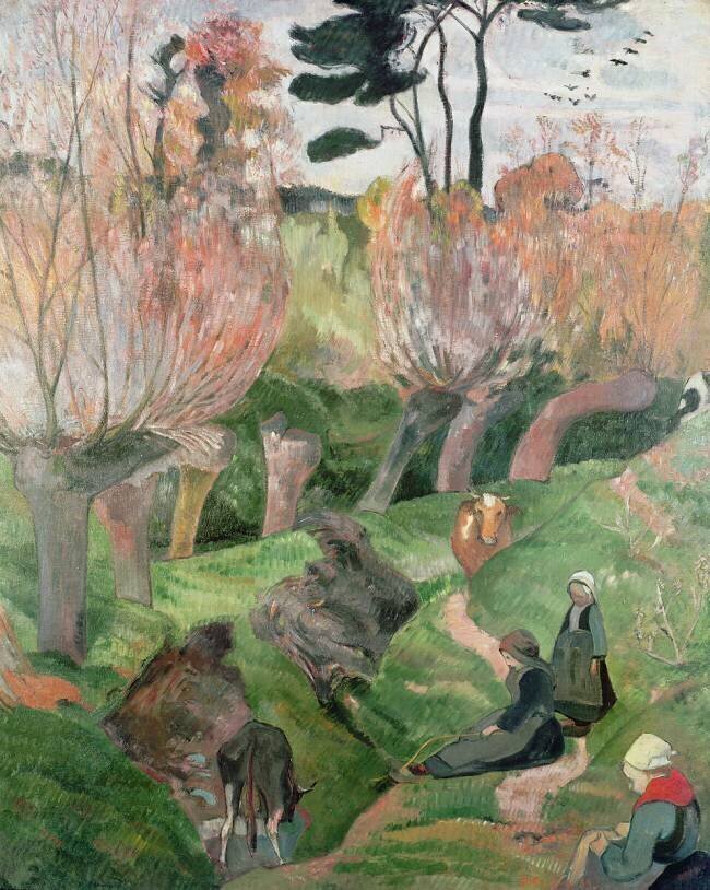 Paysage breton Paul Gauguin