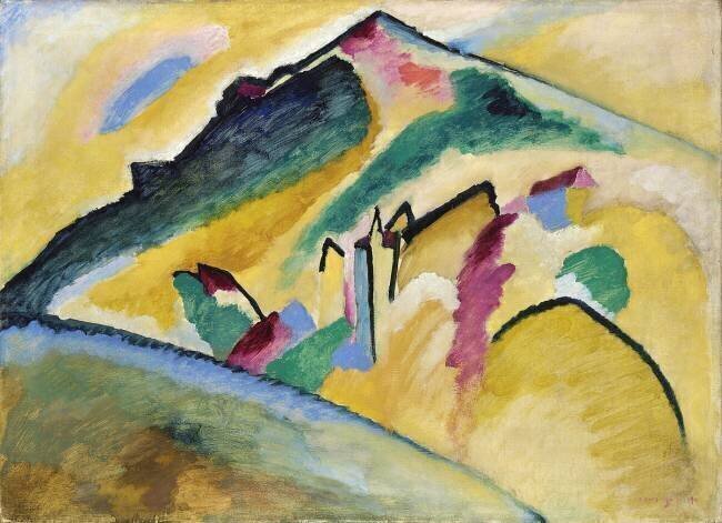 Paysage d'automne Wassily Kandinsky