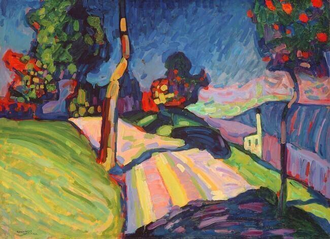 Paysage d'automne Wassily Kandinsky