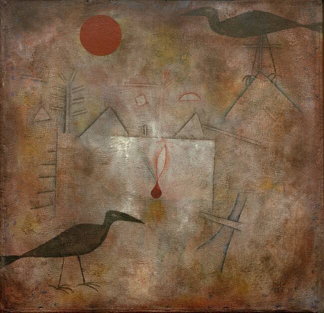 Paysage de Crow Paul Klee