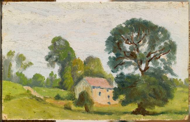 Paysage de l'Oise Charles Faroux