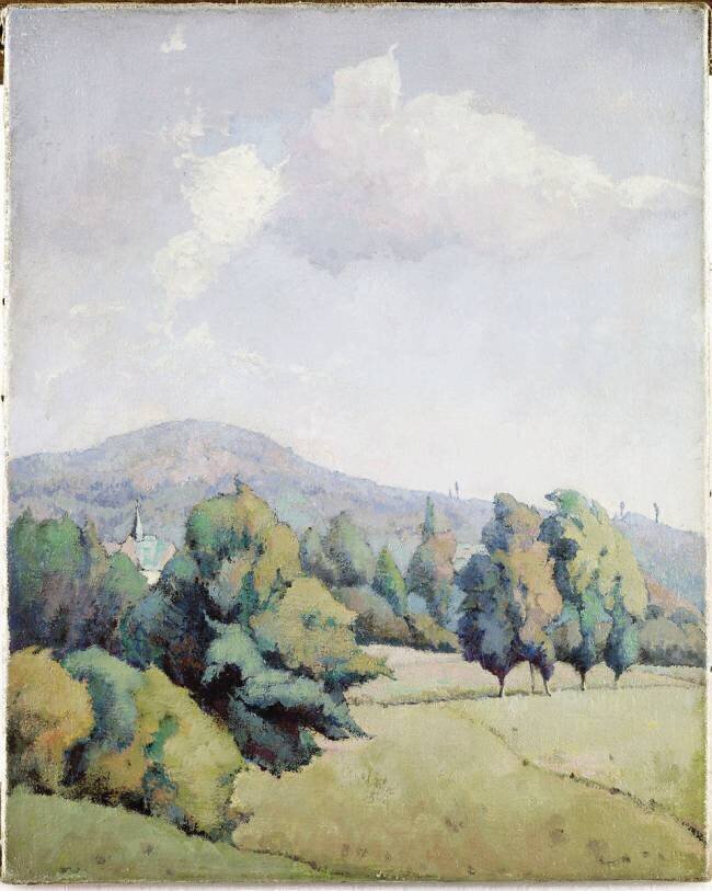 Paysage de l'Oise Tristan Klingsor
