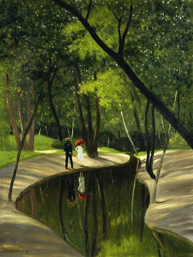 Paysage du Boulogne Félix Vallotton