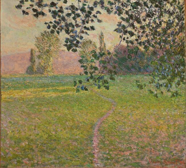 Paysage du matin Claude Monet