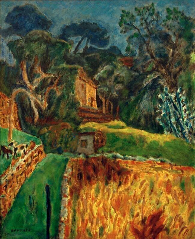 Paysage du Sud Pierre Bonnard