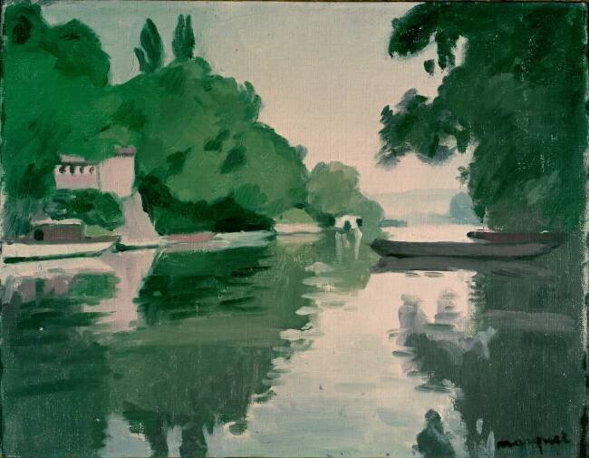 Paysage à Chenevières Albert Marquet