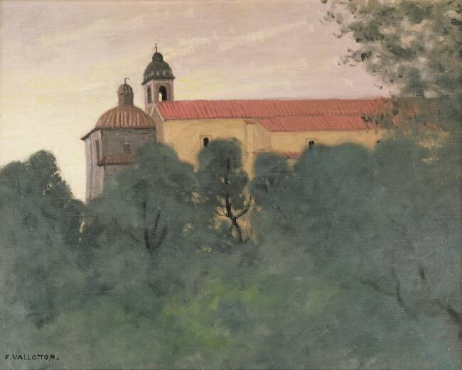 Paysage à Pérouse Félix Vallotton