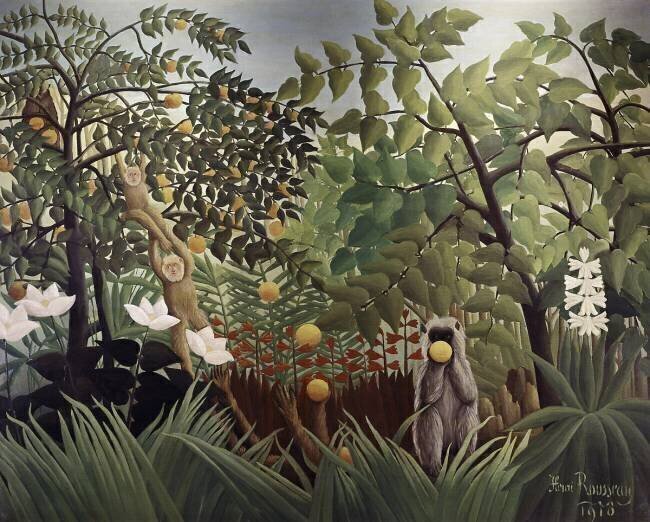 Paysage Exotique Henri Rousseau