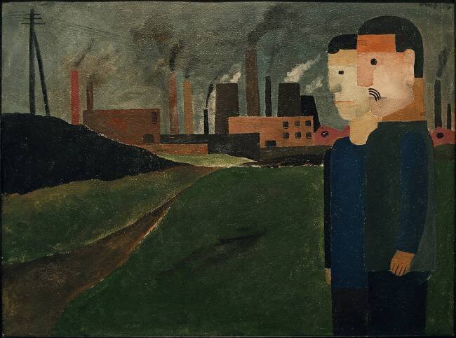 Paysage industriel Franz Wihelm Seiwert