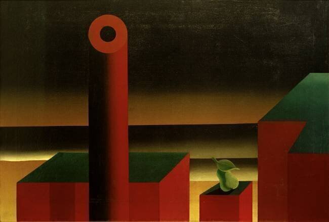 Paysage industriel Heinrich Hoerle