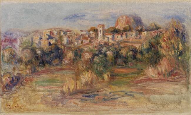 Paysage, La Gaude Auguste Renoir