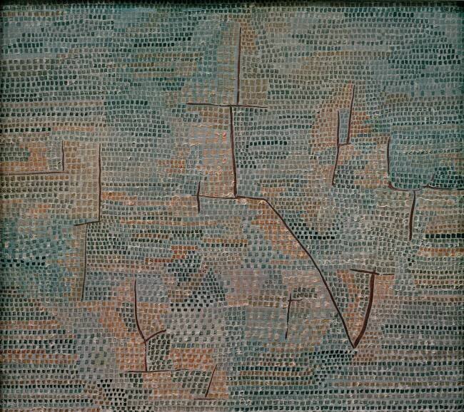 Paysage lointain Paul Klee