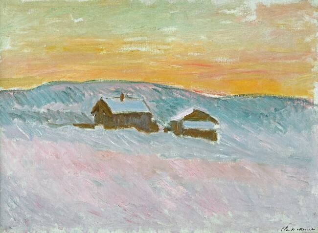 Paysage norvégien Claude Monet