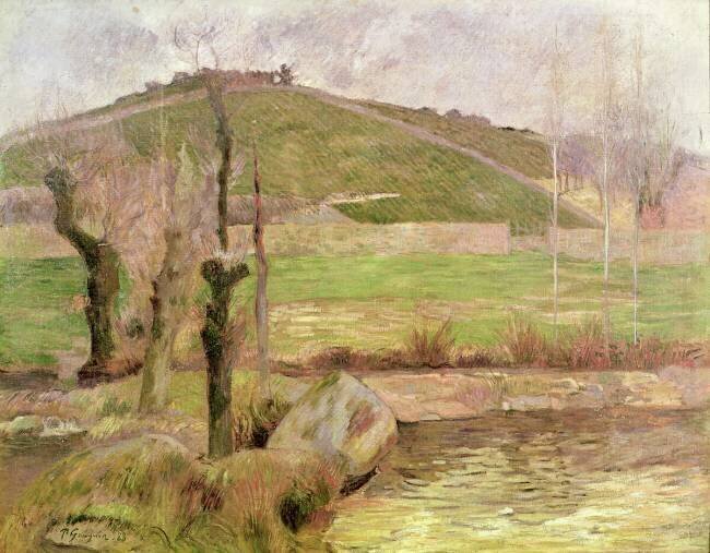 Paysage près de Pont-Aven Paul Gauguin