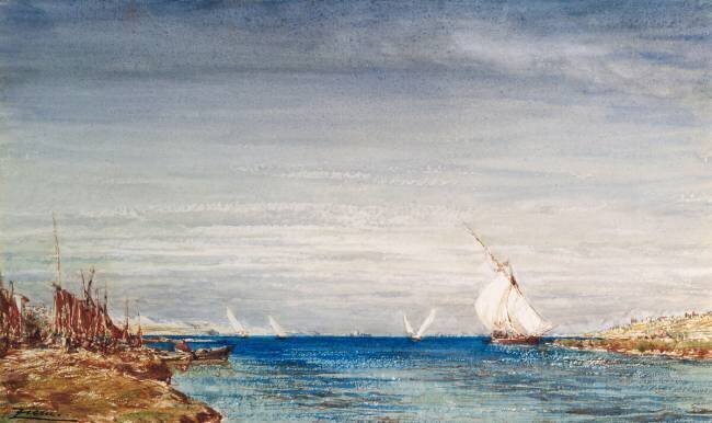 Pêcheurs Félix Ziem