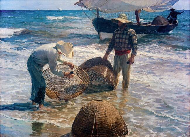 Pêcheurs valenciens Joaquin Sorolla y Bastida