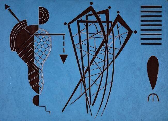 Peinture inachevée Wassily Kandinsky