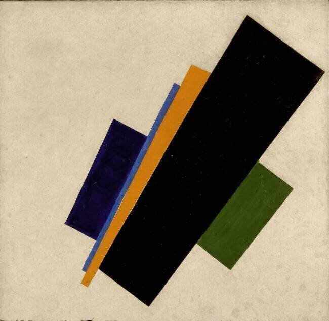 Peinture Suprématiste Kazimir Malevitch