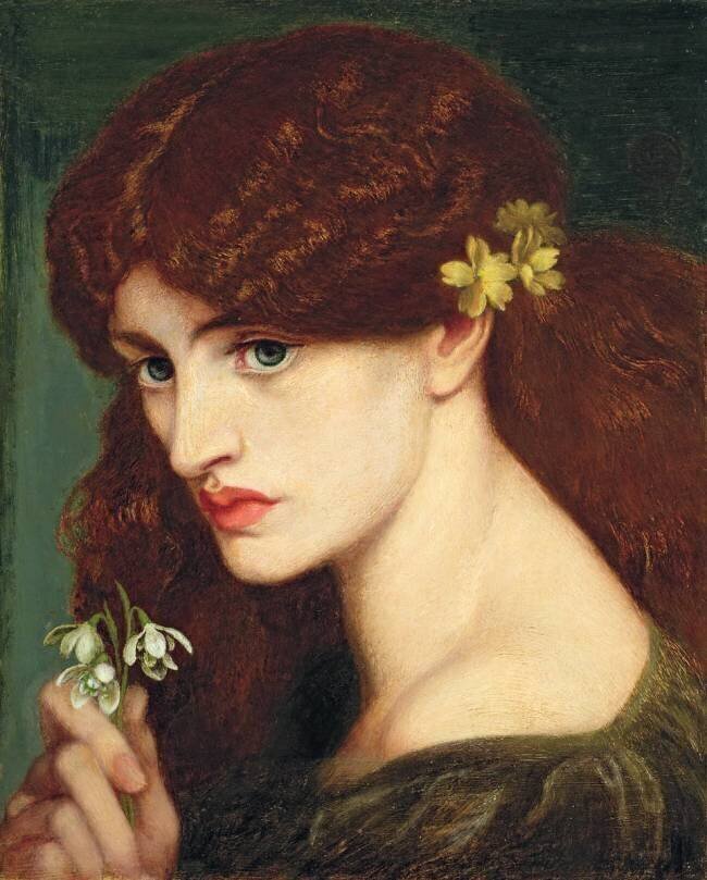 Snowdrops Dante Gabriel Rossetti