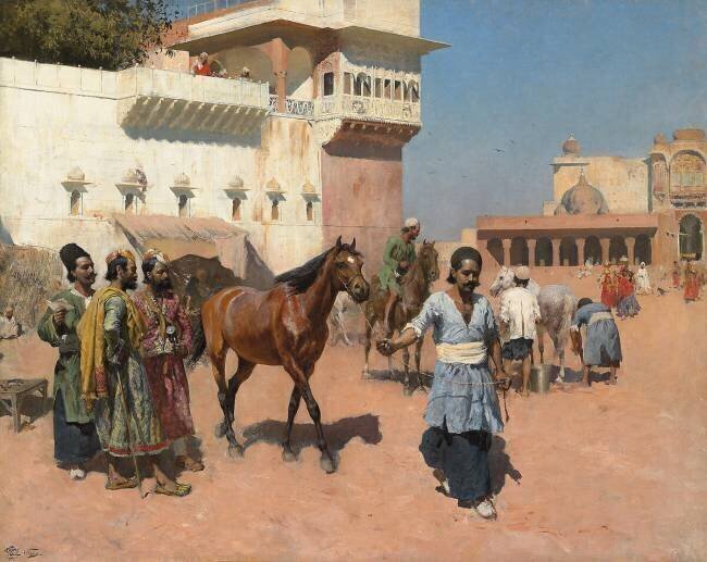 Persian Horse Dealer Edwin Lord Weeks