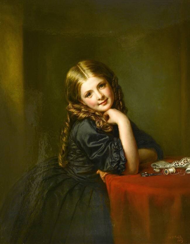 Petite Couturière William Powell Frith