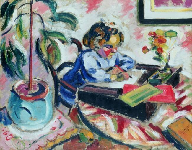 Petite Ecolière Henri Le Fauconnier