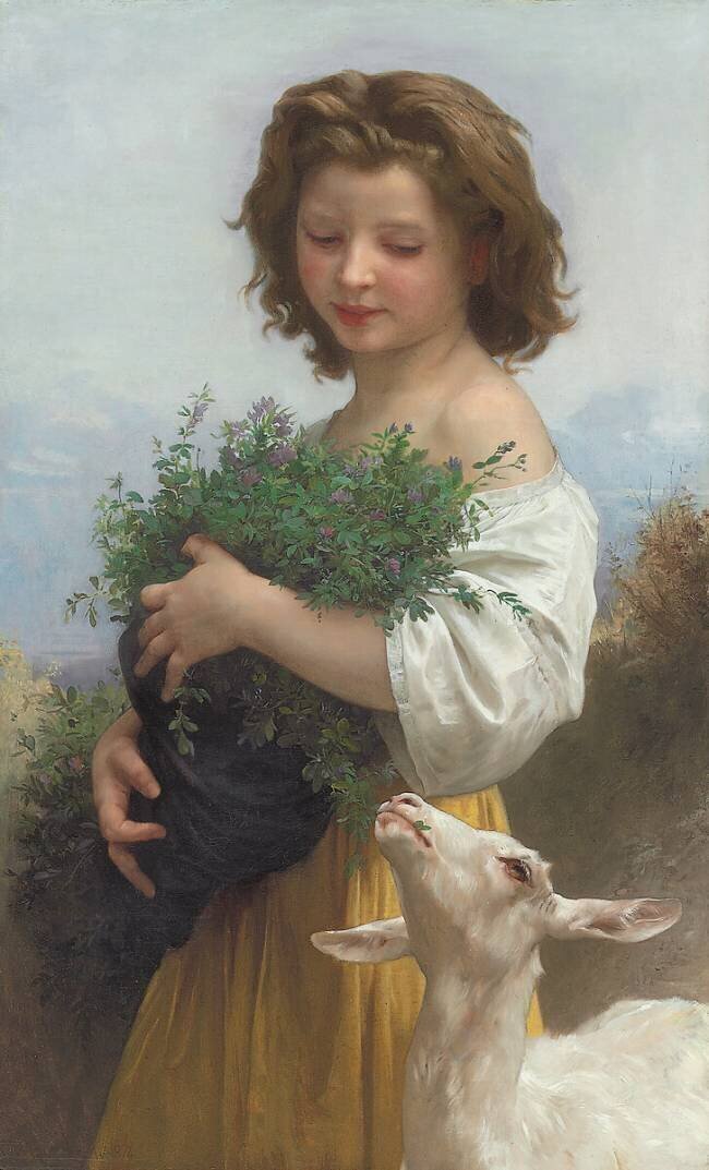 Petite Esmeralda William Bouguereau