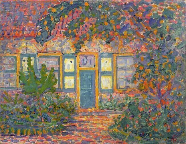 Petite maison baignée de soleil Piet Mondrian