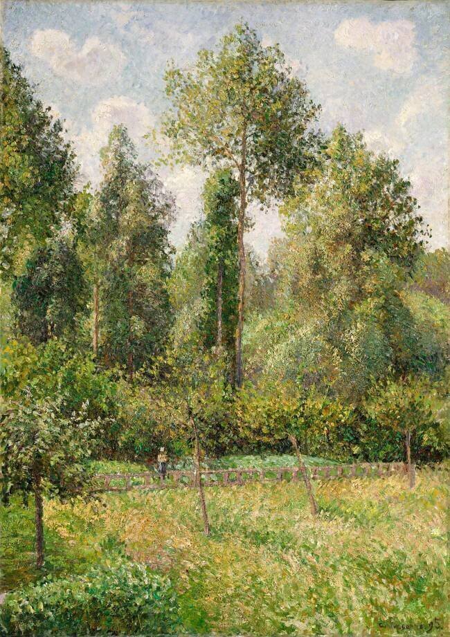 Peupliers Camille Pissarro