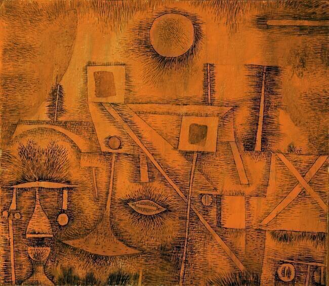 Physiognomique du paysage Paul Klee